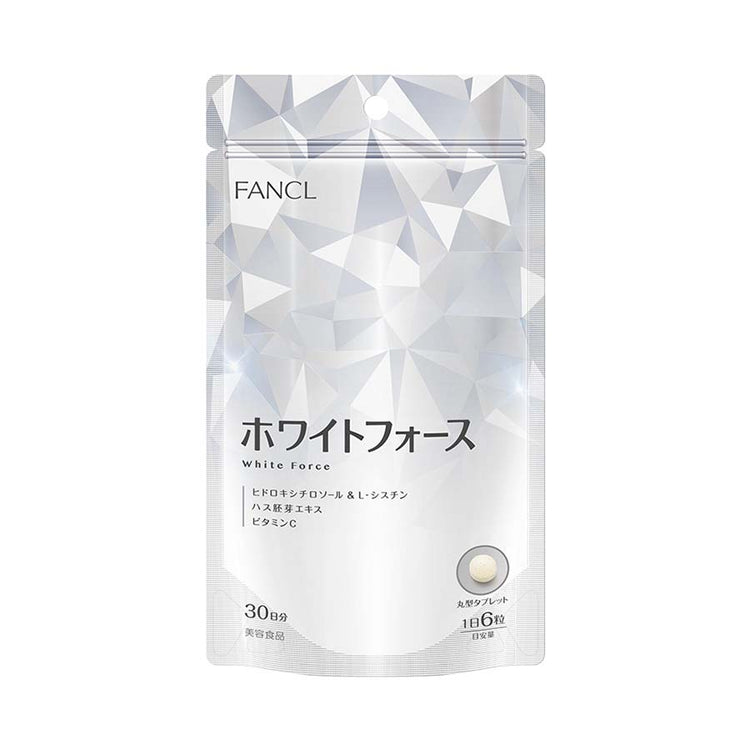 日本製：FANCL 無添加亮白營養素美白丸180粒 (30日份) (B2407)