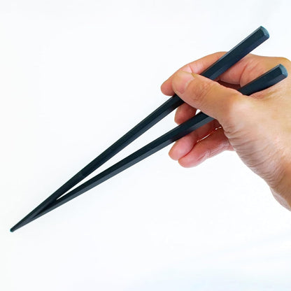 日本製： Sunlife 彩色[深色系]六角PBT筷子 1套5對裝（23cm｜洗踠機適用）(Z190)