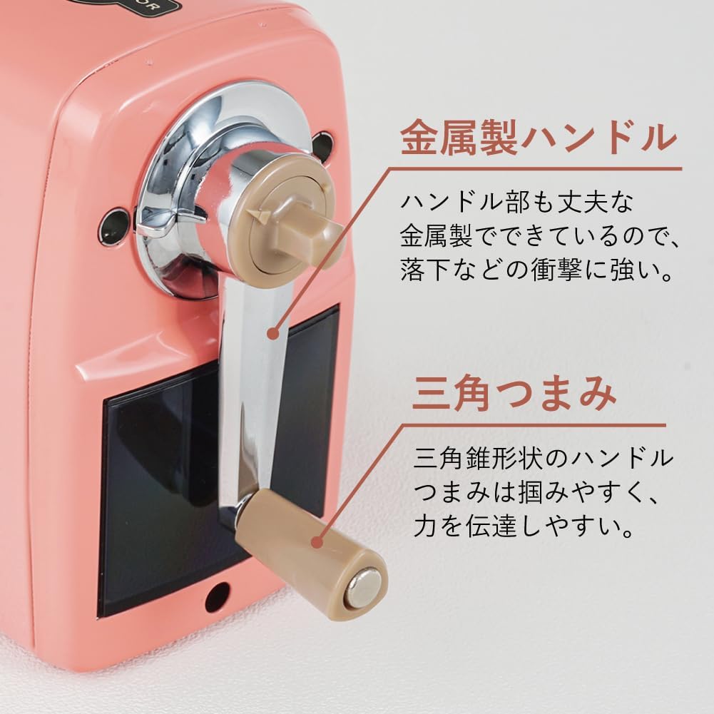 Made in Japan: CARL Angel-5 Royal3 Top-of-the-line Manual Pencil Sharpener (B3254)