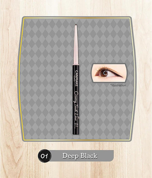 日本製：CANMAKE 柔滑極細眼線膠筆 Creamy Touch Liner 0.08g (B3813)