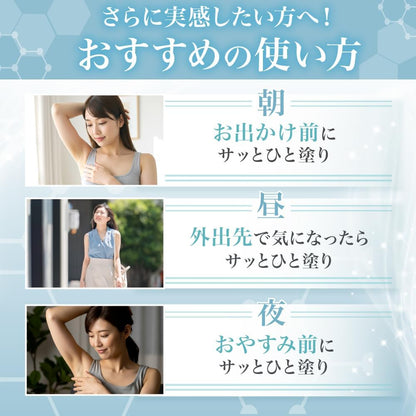 日本品牌：SARAFINE ｜ 藥用級專業腋下止汗除臭抑汗霜 25g (B3647)