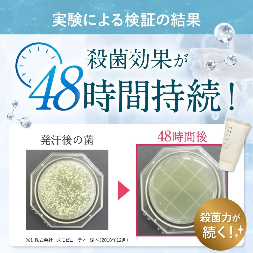 日本品牌：SARAFINE ｜ 藥用級專業腋下止汗除臭抑汗霜 25g (B3647)