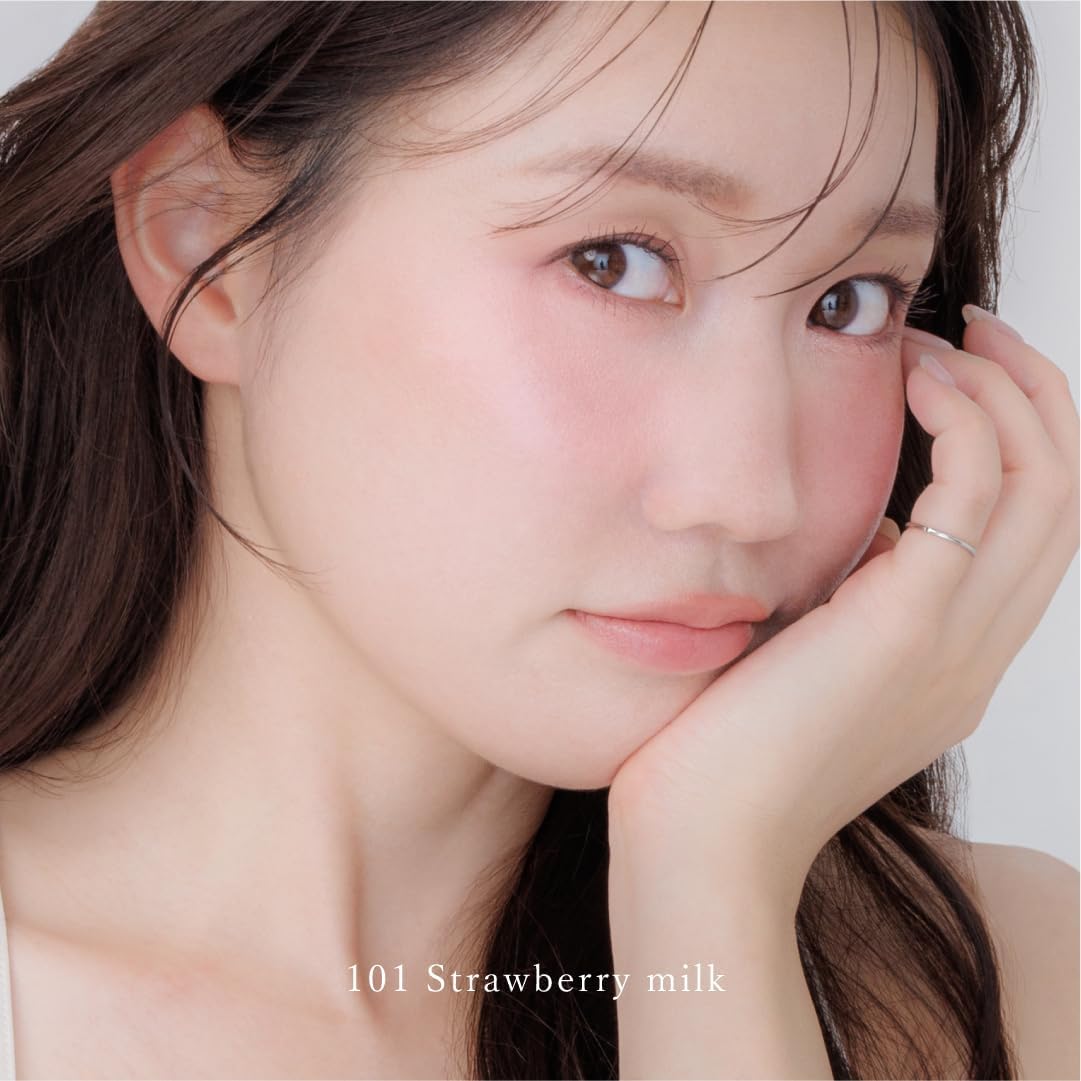 日本製：🏆2026.7月 Enamor by KAJIERI Mellow Melting Cheek 水潤感自然色澤胭脂 milk color limited (B3734)