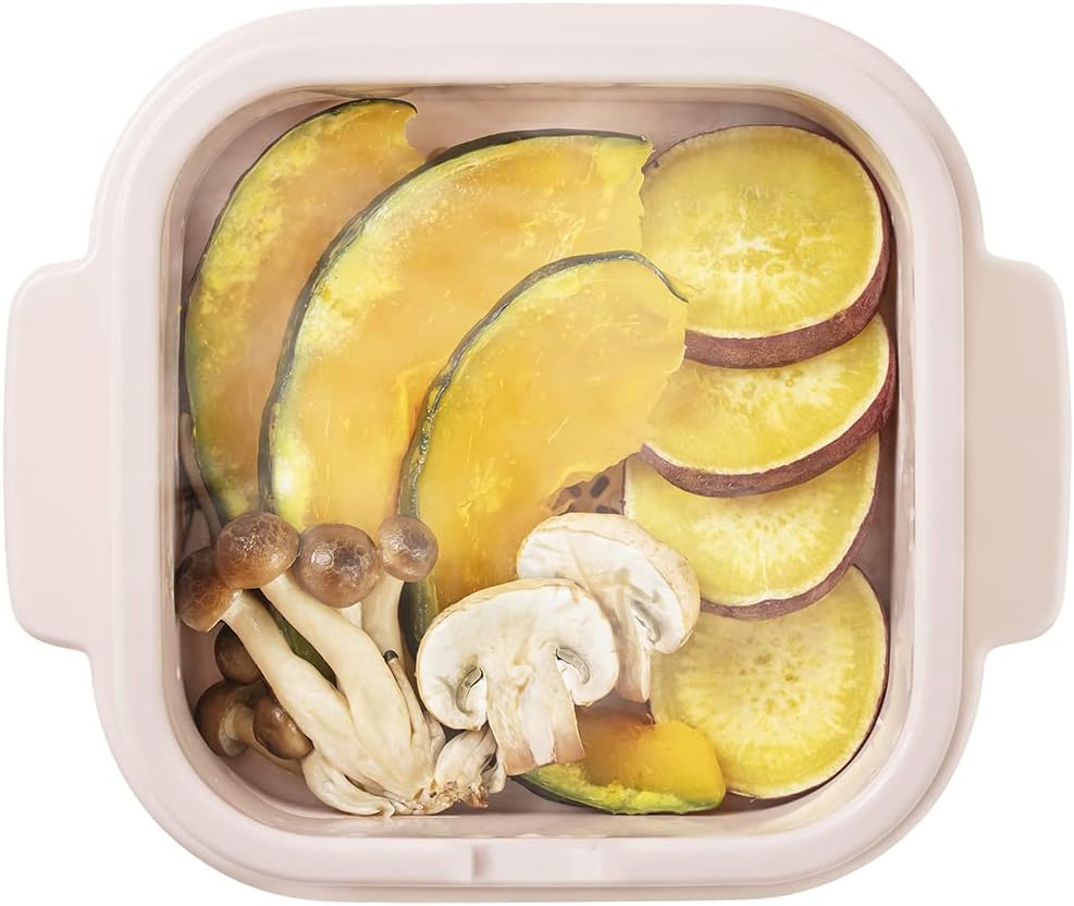Made in Japan: &NE | recopo Far Infrared High-Performance Microwave Steaming Box for One Person (B3626)