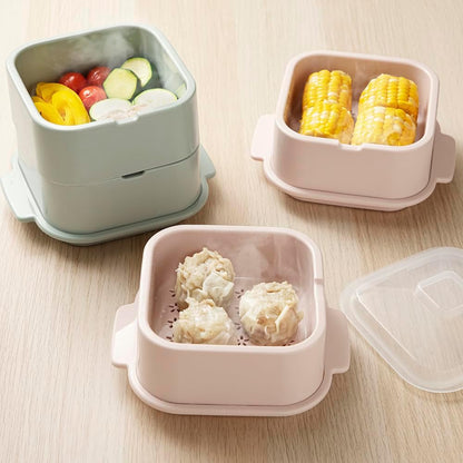 Made in Japan: &NE | recopo Far Infrared High-Performance Microwave Steaming Box for One Person (B3626)