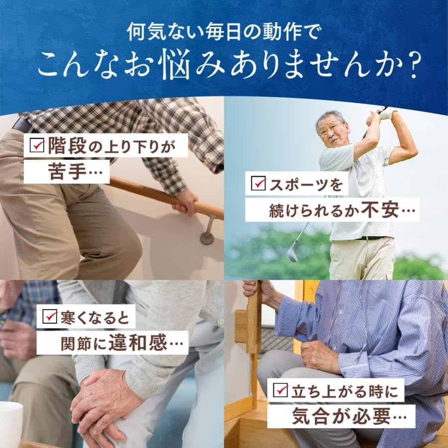 Japan: Daiichi Sankyo Regain | Kenkyaku Assist Knee Joint Repair Capsules 60 capsules/30-day supply (B3359)