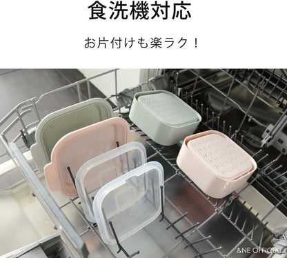 Made in Japan: &NE | recopo Far Infrared High-Performance Microwave Steaming Box for One Person (B3626)