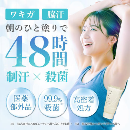 日本品牌：SARAFINE ｜ 藥用級專業腋下止汗除臭抑汗霜 25g (B3647)