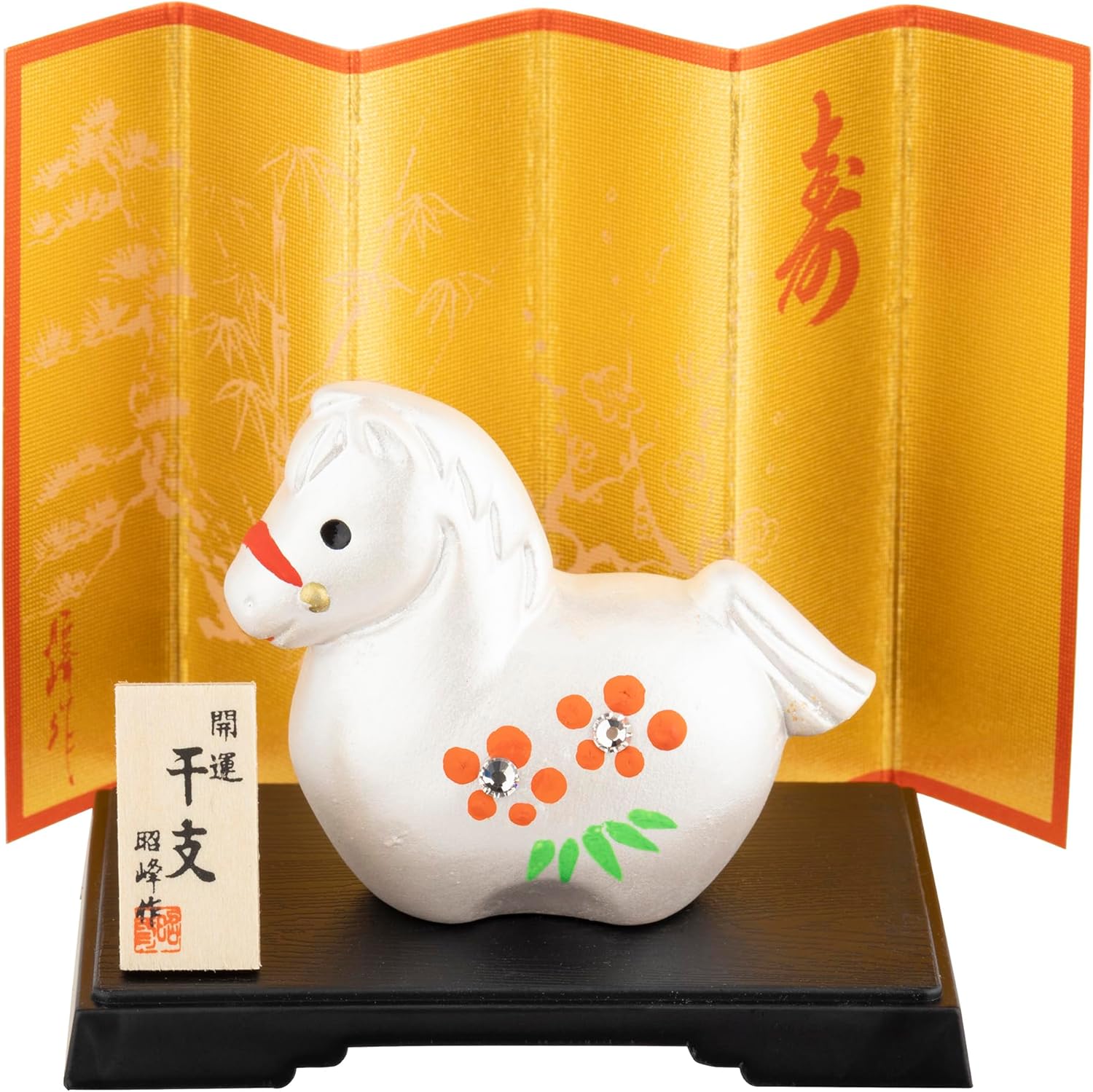 Fuwu Made in Japan: White Horse Ornament - Zhaofeng Kiln 2026