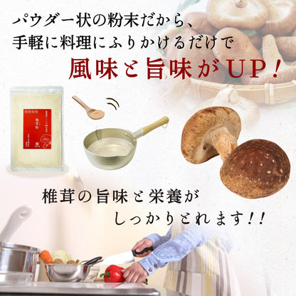 日本製：大道貿易 九州產無農藥天然香菇粉 100g (B3863)