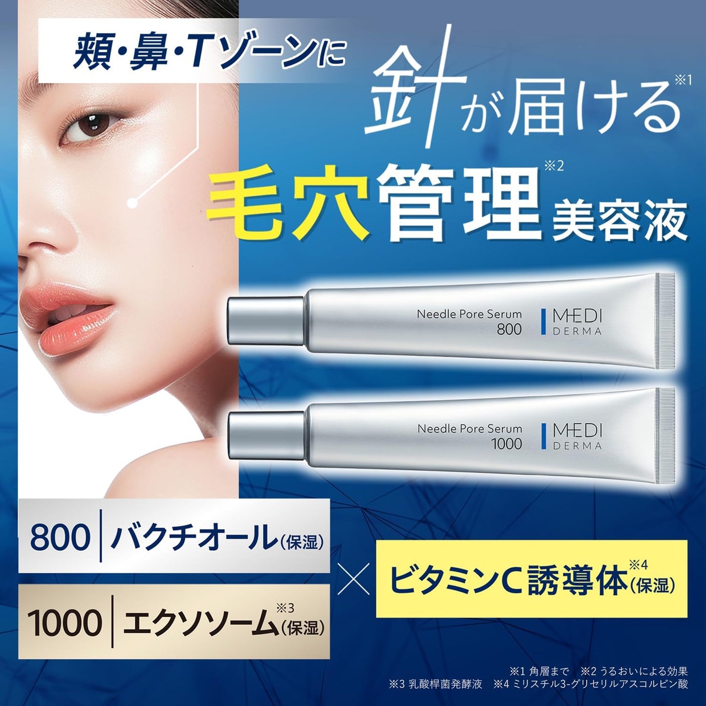 日本製-MEDIDERMA-毛孔緊緻去紋再生微針精華-800-12g-天然藻針-類肉毒桿菌-補骨脂酚-集中毛孔管理-醫學美容級精華液-日本藥妝代購