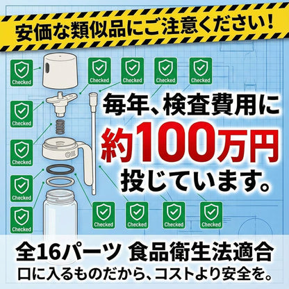 日本直送：ColorfulHome耐熱玻璃霧化控油噴油瓶250ml (B3674)