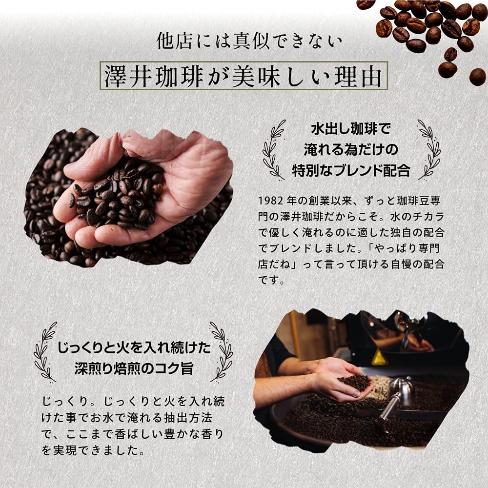 日本製-澤井珈琲-Sawai-Coffee-冷泡咖啡包-60袋裝-氮氣鎖鮮-深焙工藝-低溫萃取-冰咖啡