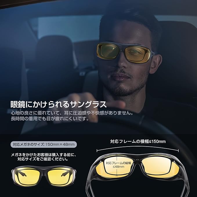 日本品牌：TINHAO ｜ 夜間駕駛專用 180度全景增光套鏡 (B3649)