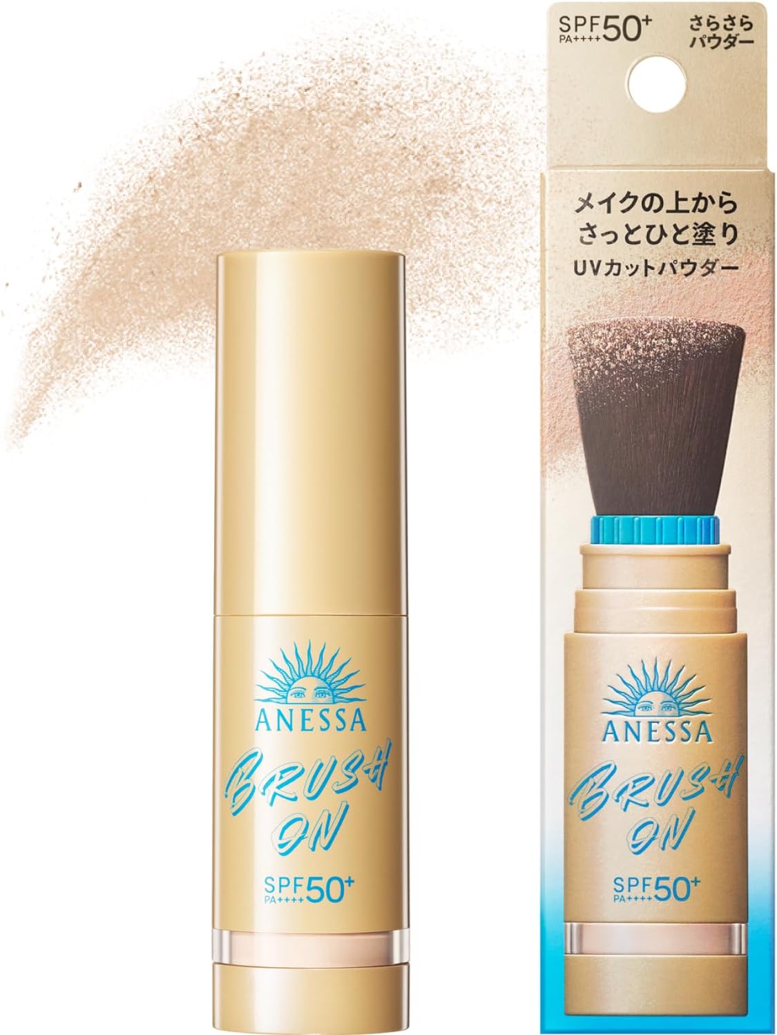 日本製-資生堂-ANESSA-安耐曬-防曬蜜粉刷-SPF50-12小時控油-補妝神器-礦物蜜粉