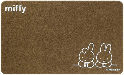 日本製-Okato代購-Miffy與Boris室內室外通用防水止滑玄關地墊L號45x75cm-平鋪包裝-日本進口オカトーMiffy米飛兔Boris熊超薄0.5cm可水洗刮泥防滑玄關地墊-室內外通用開門不卡縫水洗易乾-改善鞋底泥沙帶回家及門口地墊卡門縫-日系簡約美學家居用品照