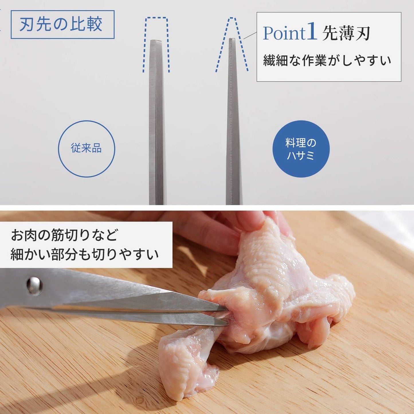 Made in Japan: 🏆MARNA | Detachable, Non-Slip Cooking Shears You Won't Regret Not Buying (B3319)