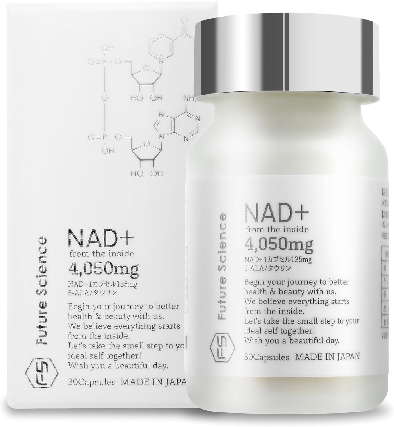 日本製-Future-Science-NAD+-サプリメント-4050mg-35-ALA-牛磺酸添加-抗衰老-逆齡膠囊-腸溶性膠囊