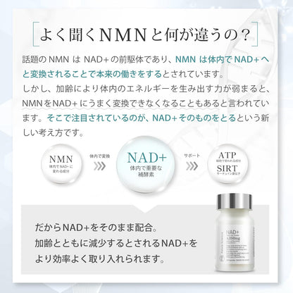 日本製：Future Science ｜ NAD+ 逆齡能量修復膠囊 30粒/30日 (B3565)