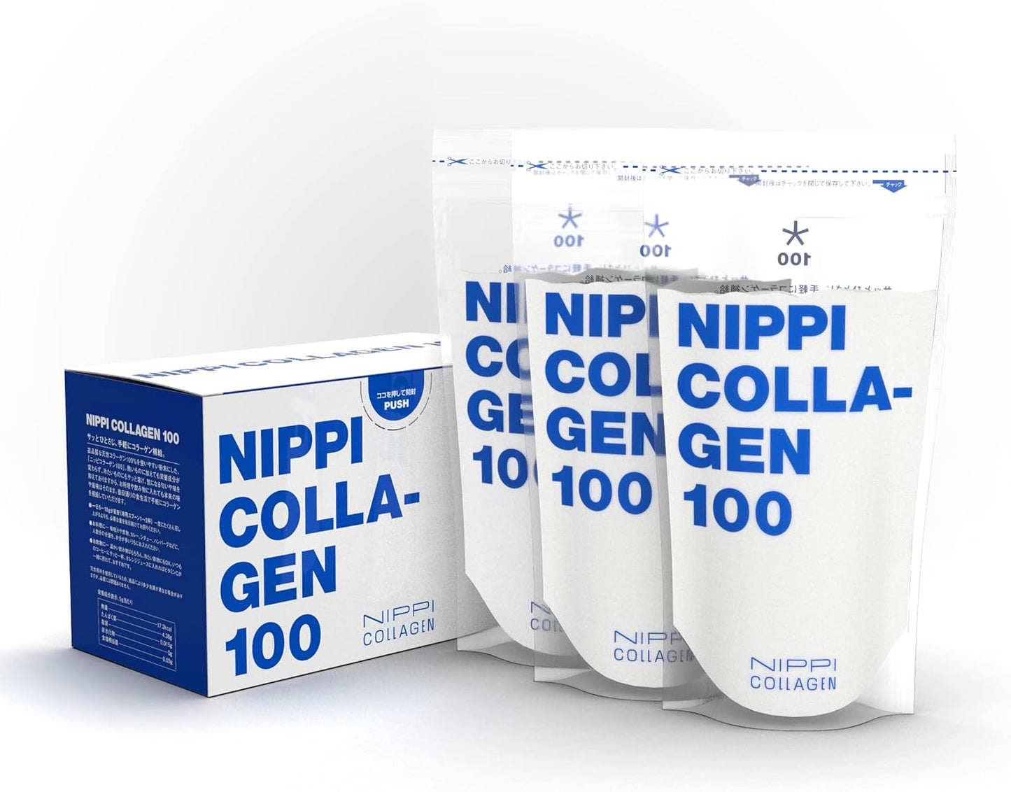 日本製：NIPPI 膠原蛋白 330g（110g x 3包）(F283)