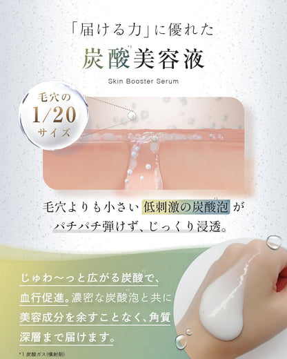 日本製：ANELA WHITE 碳酸泡泡精華 90g (B3667)