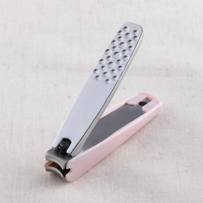 [Made in Japan]: KAI Women's Stainless Steel Nail Clipper (Z147)