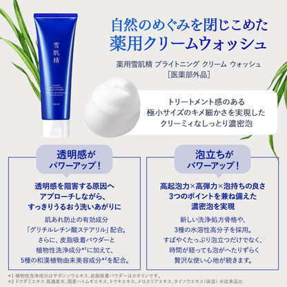 日本製：Kose 雪肌精 透亮潔臉乳 (B583)