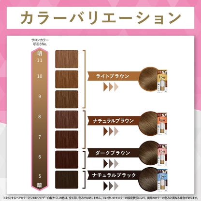 日本製：CIELO 1Day 白髮遮蓋急救梳 9ml (B3790)