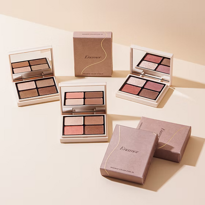 日本製： 🏆LDK No.1 Enamor by KAJIERI Nuance Color Eyes Eyeshadow 四色眼影盤 (B604)
