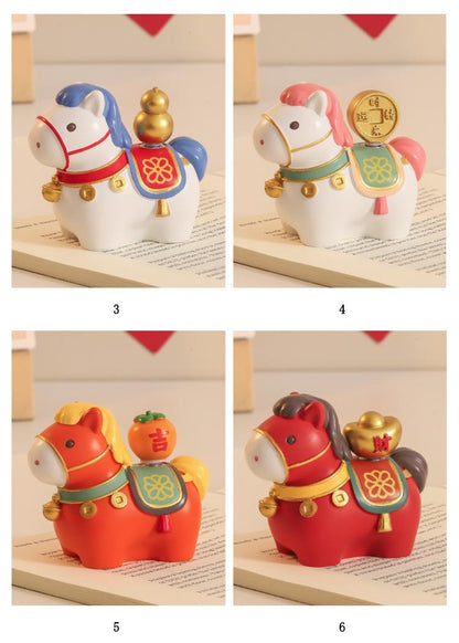 Direct from Japan: 2026 Reiwa 8 (Year of the Horse) Lucky Horse Ornament (B3208)