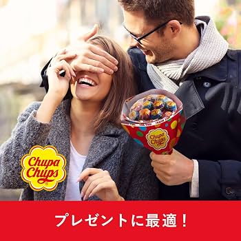 日本製-ChupaChups代購-珍寶珠棒棒糖花束禮盒12支裝-單盒裝Costco專供-日本進口ChupaChups珍寶珠棒棒糖花束禮盒12支裝Costco專供版水果奶香多款風味生日派對畢業禮物情人節送禮打卡適用-改善鮮花易枯萎送禮單調及派對氣氛沉悶-日系零食禮品照