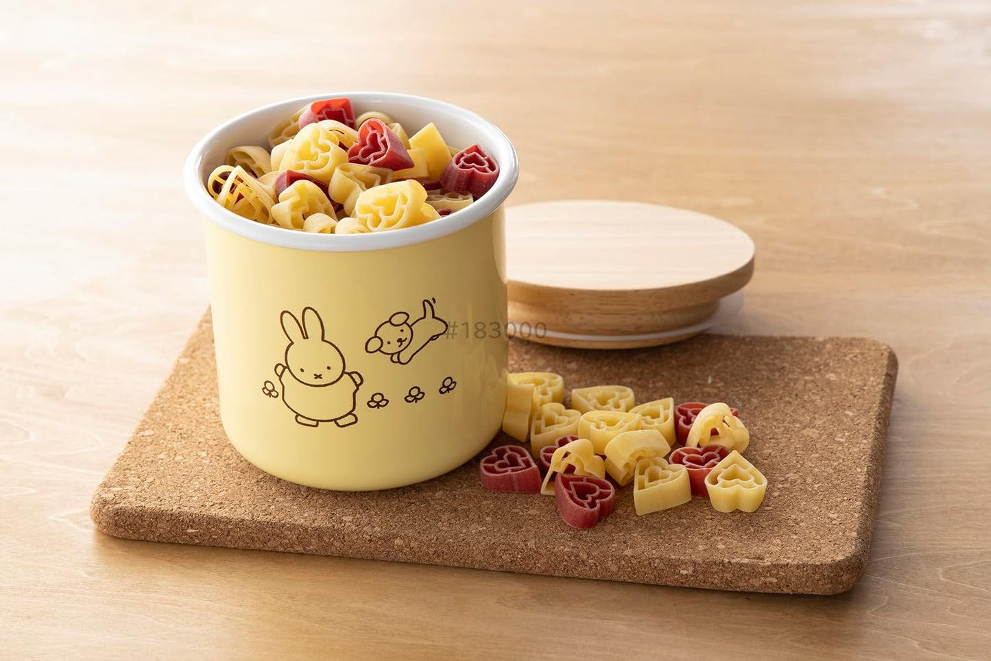 日本直送：Fujihoro Miffy Pastel 9cm 琺瑯儲物罐 400ml (B3781)