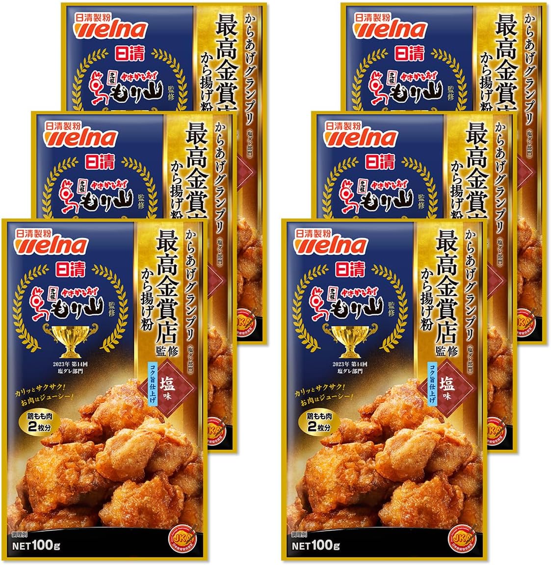 日本製：日清 ｜ Welna Karaageからあげグランプリ最高金賞店監修炸雞粉100g (B3630)