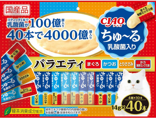 CIAO Churu貓用綜合肉泥 14gx40支