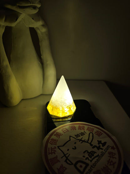 照之神鹽 奧剛石能量盛鹽