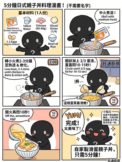 日本製-東丸醬油代購-ChottoDonburi淡口丼飯高湯調味包4P10個裝共40份-10包組-日本進口東丸醬油淡口丼飯調味包關西淡口醬油鰹魚昆布鮮味極速煮出親子丼勝丼豬扒丼牛丼滑蛋蓋飯適用-改善下廚繁瑣調味失敗及醬汁過鹹色澤過深-日系食品料理醬料照