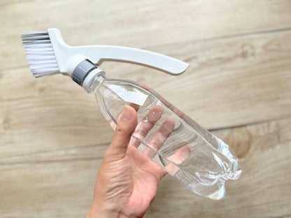 [Ordered on 11/4] Direct from Japan: DAISO Water Bottle Brush Head | Window Frame Crevice Cleaning Brush (B3376)