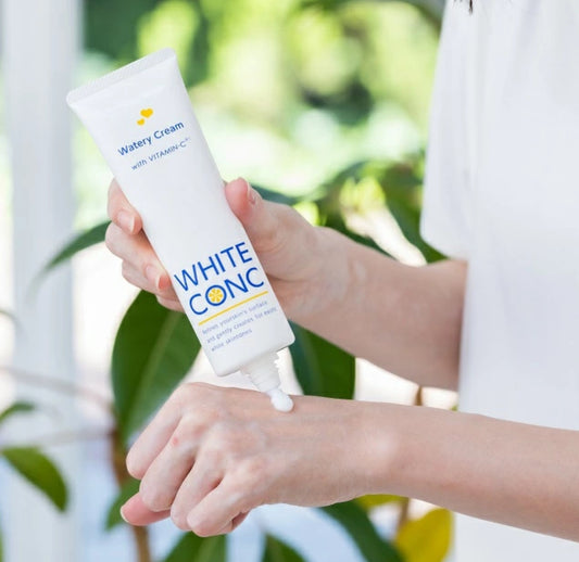 日本製：WHITE CONC 水潤美白身體乳霜II 90g (B451)