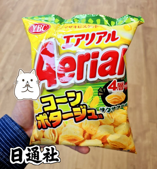 [少量現貨]日本 YBC Aerial山崎粟米湯味脆脆筒 65ｇ (F262)