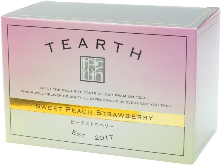 日本製：TEARTH（ティーアース）甜點系果香紅茶系列｜25袋入／盒 (B3092)