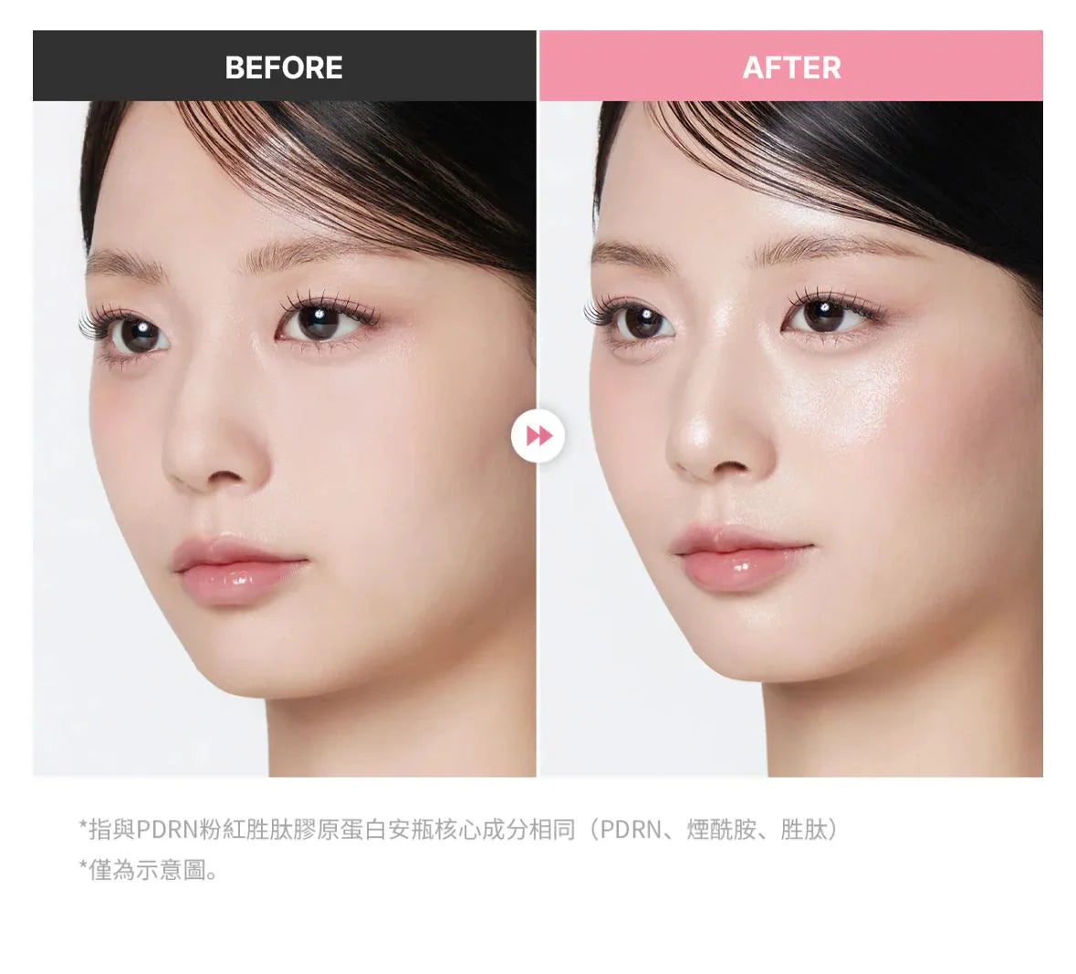 Made in Korea: Medicube | PDRN Pink Peptide Collagen Ampoule Mask 10 Sheets (B3399)