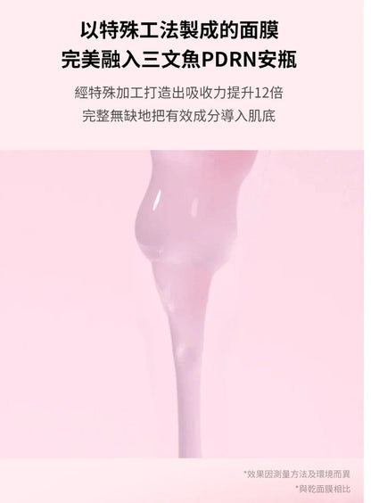 Made in Korea: Medicube | PDRN Pink Peptide Collagen Ampoule Mask 10 Sheets (B3399)