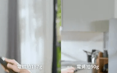 台灣品牌：ZAPPER 嫲嫲靜電吸附可彎折電蚊/電蠅拍 (B3793)