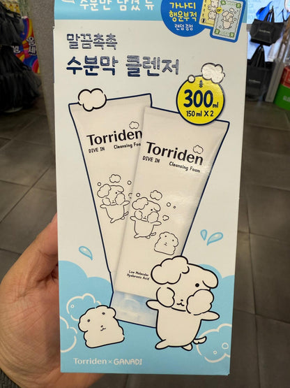 [韓國製]：化解No.1🏆Torriden -低分子透明質酸弱酸性洗面奶 150ml (B354) / Made in Korea : Torriden DIVE IN Low Molecular Hyaluronic Acid Cleansing Foam 150ml (B354)