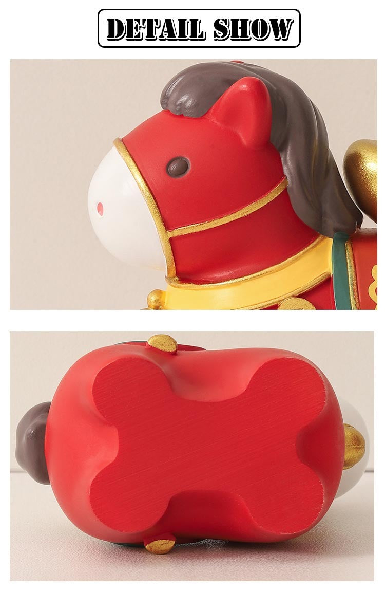 Direct from Japan: 2026 Reiwa 8 (Year of the Horse) Lucky Horse Ornament (B3208)
