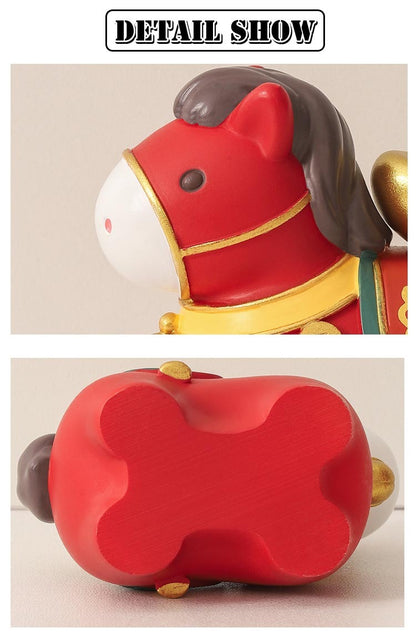 Direct from Japan: 2026 Reiwa 8 (Year of the Horse) Lucky Horse Ornament (B3208)