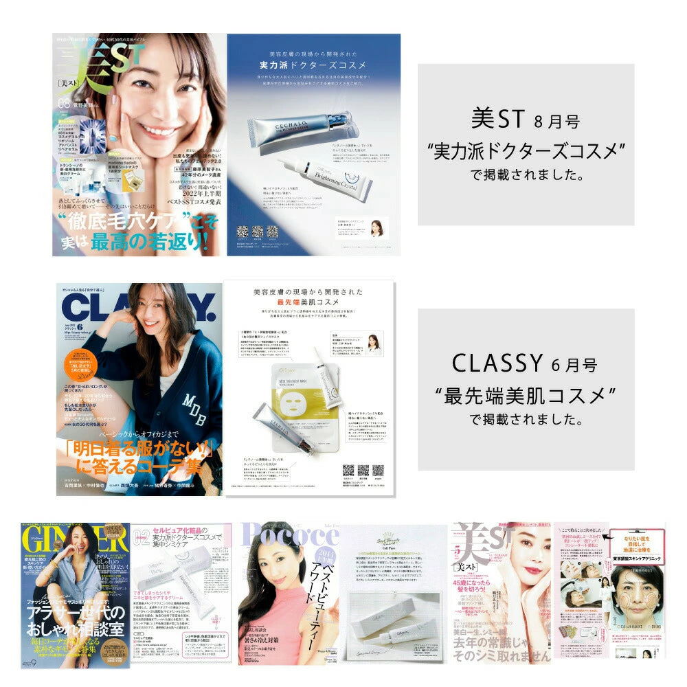 日本製-Cellpure-美白祛斑霜-12g-銀座皮膚科監修-5%氫醌-高濃度淡斑-精準修護痘印與色素沉澱-