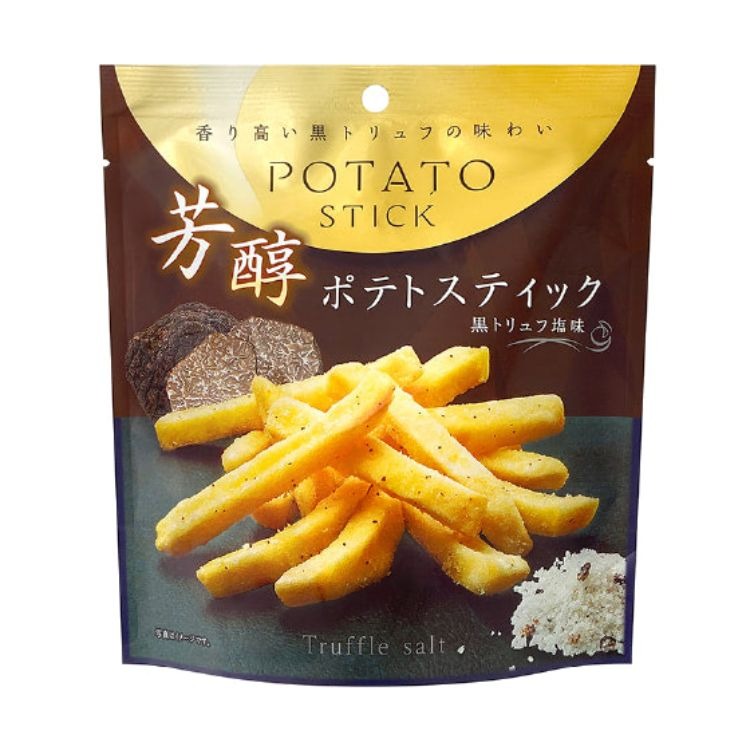Direct from Japan: MD Rich Black Truffle Salted Potato Fries 72g (B3078)