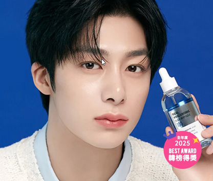Made in Korea: 🏆 Multi-award winning Wellage | 100% Pure Hyaluronic Acid Deep Hydration Blue Ampoule 100ml (B3447)