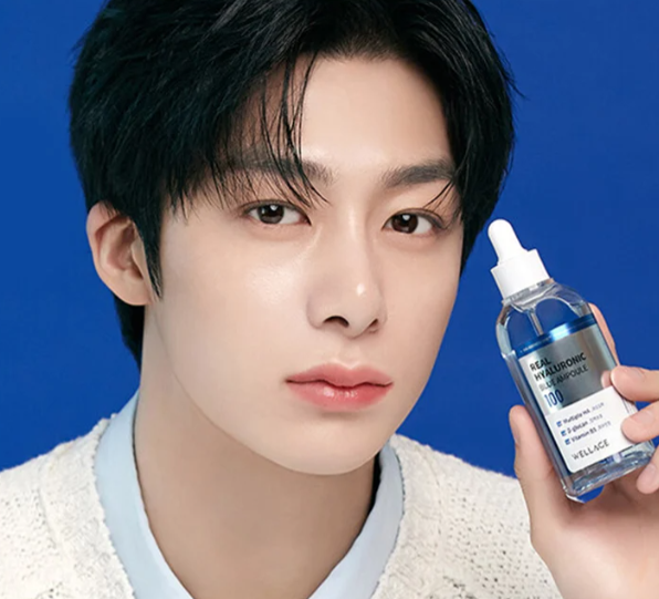 Made in Korea: 🏆 Multi-award winning Wellage | 100% Pure Hyaluronic Acid Deep Hydration Blue Ampoule 100ml (B3447)